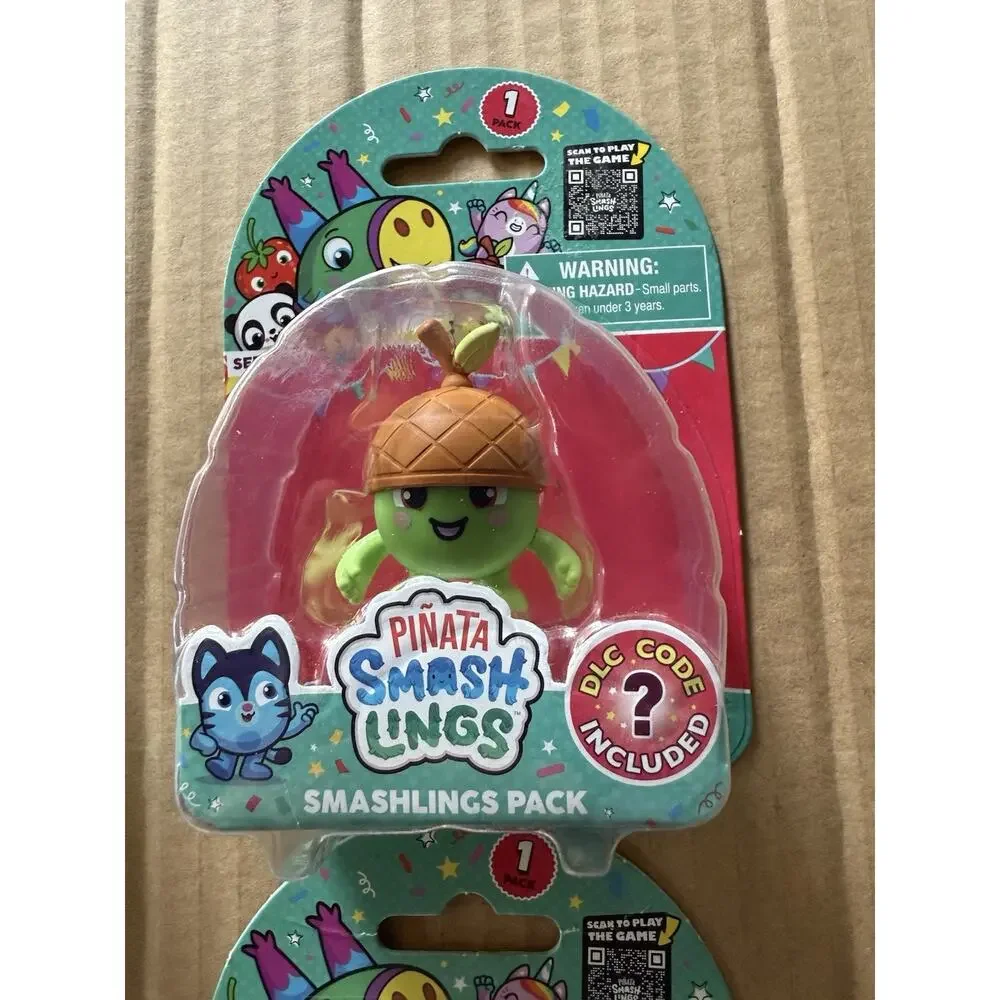 4 Pack Pinata SMASHLINGS FIGURES TOYS GIFTS KIDS Gamers Codes